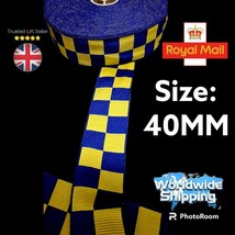 Royal Blue Yellow 417 Diced LaceDescription - $5.04