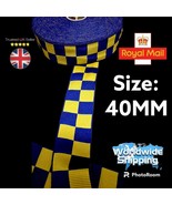 Royal Blue Yellow 417 Diced LaceDescription - €4,34 EUR