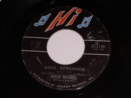 Willie Mitchell Soul Serenade Mercy Mercy Mercy 45 RPM Record Vintage Hi 2140 VG - £10.22 GBP