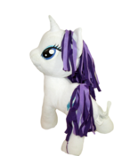 My Little Pony Unicorn Plush 12&quot; Friendship Magic Stuffed Purple Teal White - £7.21 GBP