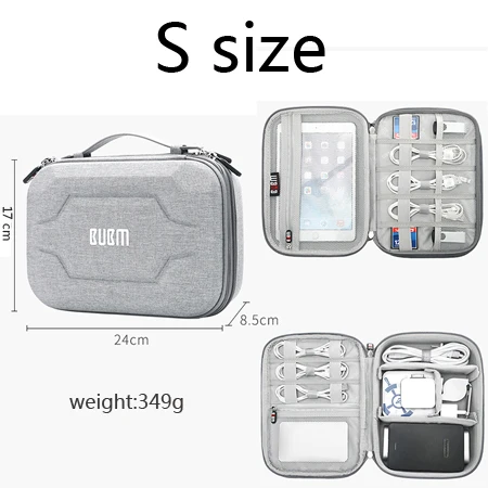 BUBM bag for power bank digital receiving accessories EVA case for 9.7&quot; ipad cab - $82.88