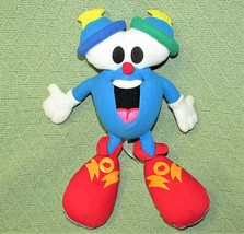 Dakin 1996 Atlanta Olympics IZZY MASCOT 11&quot; Whatizit IZZY Blue Plush Stuffed Toy - £3.52 GBP