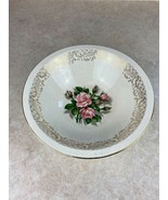 Georgian China 22KT Gold Tudor Rose Large Vintage Bone China Soup Or Sal... - $194.95 MXN