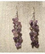 2&quot; Lovely Natural Purple Amethyst Chips Drop Earrings - €15,63 EUR