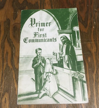 Vintage primer for first communicants first holy communion Sunday school... - $19.75