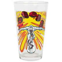 Marvel Comics The Silver Surfer Character Pint Glass Multi-Color - $21.98