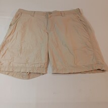 Columbia Cotton Shorts Men's 36X10 Beige/Tan AM4471 Lightweight Chino Comfort image 10