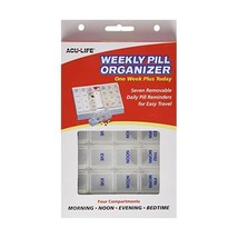 Acu-Life Weekly Pill Organiser - One Week Plus Today  - $44.00