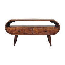 Artisan Furniture Chestnut Circular TV Stand - $350.00