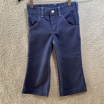 VTG Kids Wrangler Western Jeans Dark Wash 21x12 - $10.80