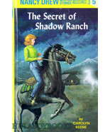 NANCY DREW The Secret of Shadow Ranch Flashlight Mysteries Hardcover Book  - $6.95