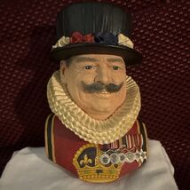 Vintage Bossons Beefeater ChalkWare Head Yeoman Of The Guard 1966 Excellent - $24.61