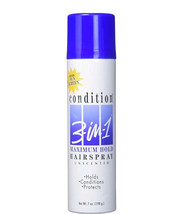 1 NEW Condition 3-in-1 Unscented Maximum Hold  Hairspray with Sunscreen ... - $148.49