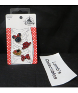 Disney Parks Shoelace Charms shoe accessories Minnie Mouse Set Of 4 Head... - £16.66 GBP