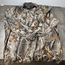 Winchester Shirt Mens XL Brown Long Sleeve Button Up Camouflage - £12.53 GBP