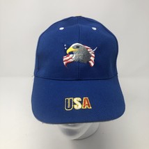 USA Blue Hat, Red White and Blue Flag Cap - $6.79
