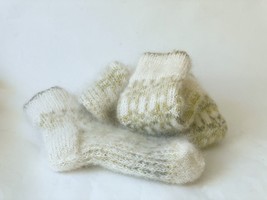 70% Mohair Socks US 9-11 women fluffy socks, Handmade, winter Shaggy Coz... - £14.79 GBP+