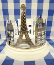 Bath &amp; Body Works 3 Wick Candle Holder Sleeve Emily in Paris  Silver Whi... - €22,32 EUR