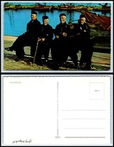 NETHERLANDS Postcard - Volendam, Group Of Older Men Sitting On Bench S26 - £2.52 GBP
