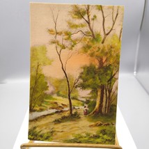 Antique Luxographie Postcard, Noyer Landscape 86 Gilded Edge, Divided Back - £13.88 GBP