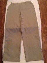 Size 16 Husky Austin Clothing Co pants uniform khaki front boys teens New - $10.99