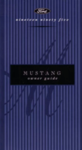 1995 Ford Mustang Owners Operators Owner Manual Guide Manual - £39.14 GBP