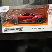 2023 Jada #24080 Hyper-Spec 2017 Ford GT 1:32 Red And Grey - £20.71 GBP