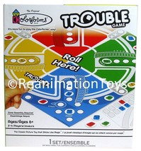 Hasbro Colorforms Trouble Travel Size Mini Board Game Road Trip To Go Brand New - £7.46 GBP