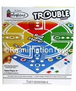 Hasbro Colorforms Trouble Travel Size Mini Board Game Road Trip To Go Br... - $9.99