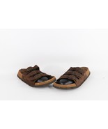 Vtg Betula Birkenstock Womens 7 Distressed Leather Strap Buckle Sandals ... - $54.22 CAD