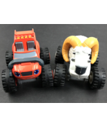 Blaze and The Monster Machines Lot of 2 Blaze &amp; Big Horn Ram - €14,36 EUR