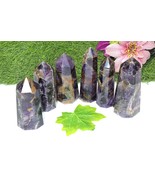 Wholesale Lot 2 Lb Natural Dream Amethyst Obelisk Towers Point Crystal - $1,179.14 MXN