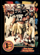 1991 Wild Card Draft #146 Tim James Colorado Buffaloes - £1.57 GBP