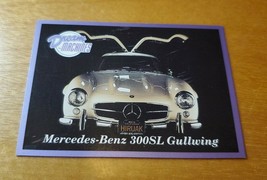 Dream Machines Lime Rock 1991 Promo  Card Mercedes Benz 300SL Gullwing t... - $1.19