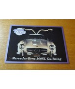 Dream Machines Lime Rock 1991 Promo  Card Mercedes Benz 300SL Gullwing t... - £0.95 GBP