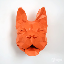 French bulldog papercraft template - £7.98 GBP