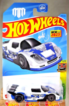 2023 Hot Wheels #209 Hw Exotics 5/10 Mad Mike Drift Attack White w/DD8-Gray A Dsp - £5.89 GBP