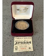 Michael Jordan Bronze Coin 1999 Upper Deck Highland Mint Retired 1/13/99... - $549.27 MXN