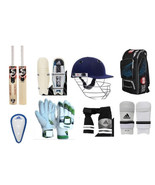 Premium Cricket Full Kit with Helmet - Sizes 5 &amp; 6 - £196.58 GBP