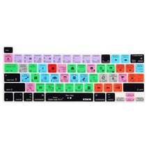 XSKN Logic Pro X English QWERTY Layout Silicone Shortcuts Keyboard Cover... - £29.88 GBP