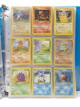 Pokemon Original Base Card Vintage Lot Large Binder - £335.53 GBP