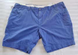 NWT Polo Ralph Lauren Royal blue Shorts Mens Size 48B cotton Flat Front - $39.59