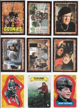 The Goonies Movie Trading Cards and Stickers Singles Topps 1985 YOU PICK CARD - $1.25