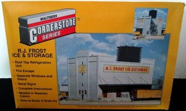 Walthers Cornerstone No.933-3220 R. J. Frost Ice &amp; Storage Kit - NEW Ope... - £19.61 GBP