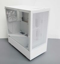 NZXT H5 Flow ATX Mid-Tower PC Case CC-H51FW-01 - White image 2