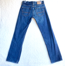 Hollister Relaxed Straight Leg Jean Mens 29 Unisex Cotton Denim Pants 29x32 - $14.00