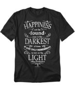 Harry Potter Shirt Dumbledore Happiness T-Shirt Tee - $14.99