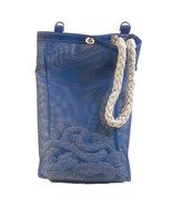 Rope Bag, Blue Mesh, Heavy Duty, Great for Boats or Shore Lines - $816.54 MXN