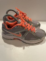 Nike Air Dart 9 Women&#39;s Running Shoe - Size 6 Silver &amp; Orange 443863-011 - £20.45 GBP