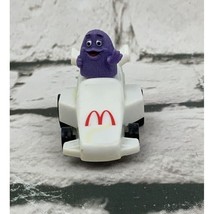 McDonalds Toy 1986 Grimace Classic Character In Race Car - £5.50 GBP